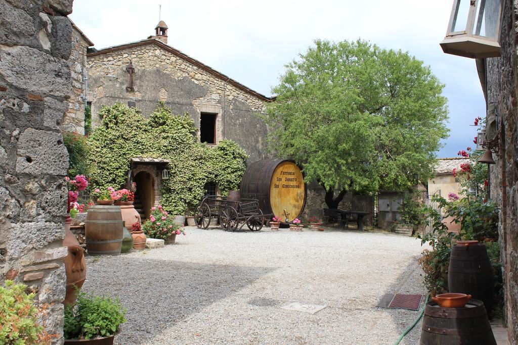 Fattoria San Donato Villa San Gimignano Bagian luar foto